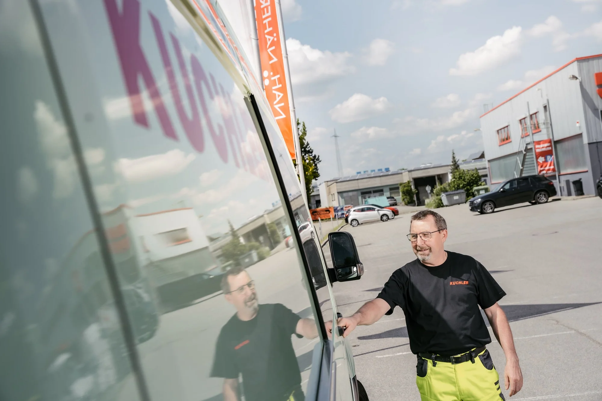 Rudolf Kuchler Kanalservice bei der Arbeit